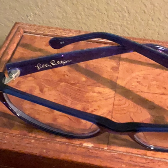 Lily Pulitzer Blue Harper BL 52016-130 Eyeglasses - Picture 2 of 8